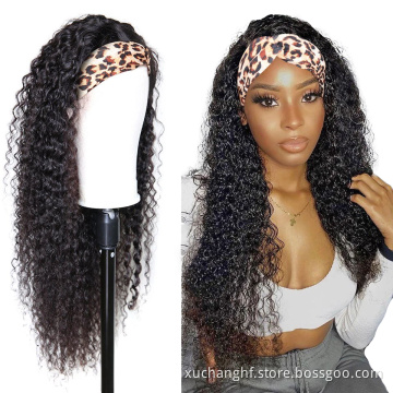 Remy Human Hair Headband Wig,Cheap headband wigs Vendor,Wholesale Headband Wig Human Hair For Black Women
